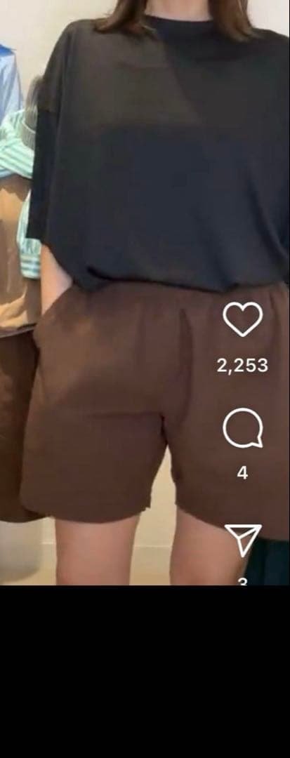 forme フォルム　メンズ水着ショートパンツ　ブラウンM