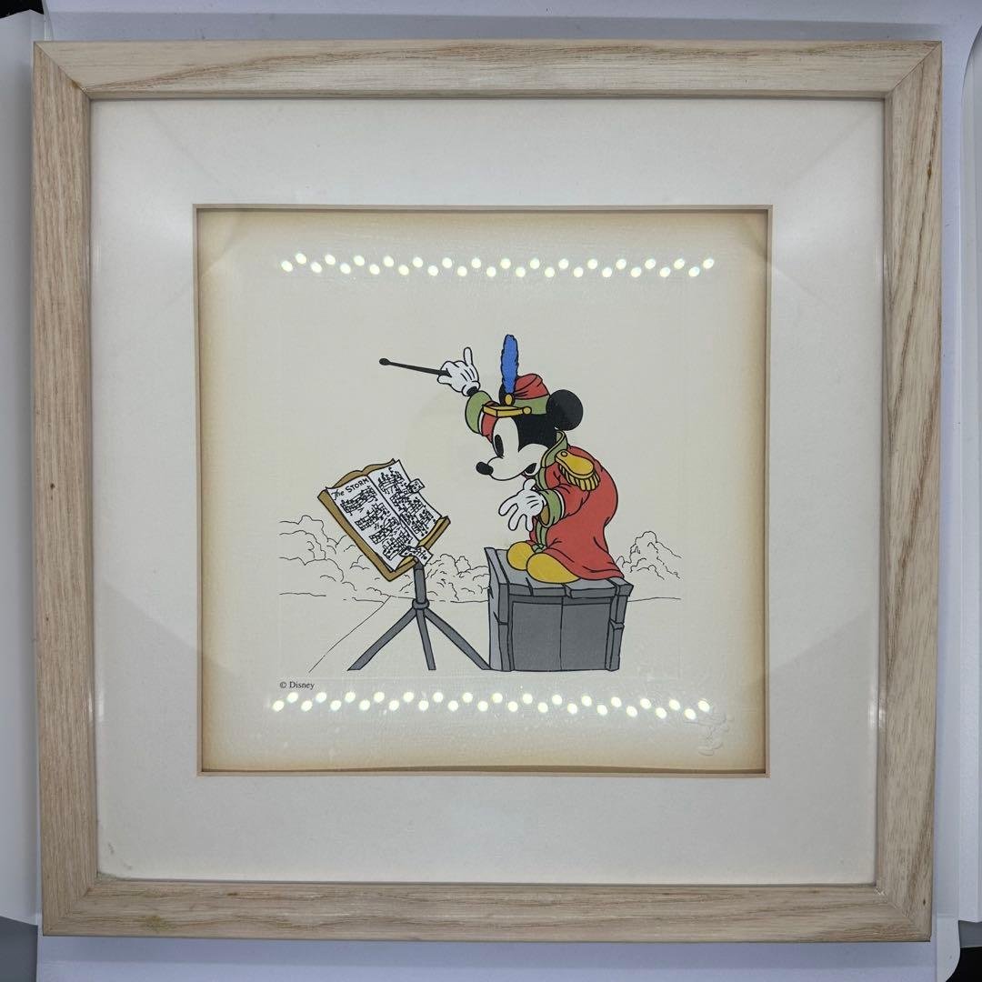 Mickey Mouse 指揮者 ミッキーの大演奏会　アート(裏面に証明書あり)