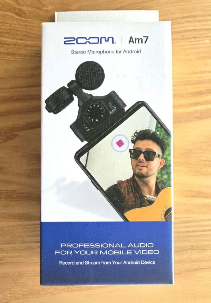 【Zoom】 Am7 ステレオマイクロフォン for Android
