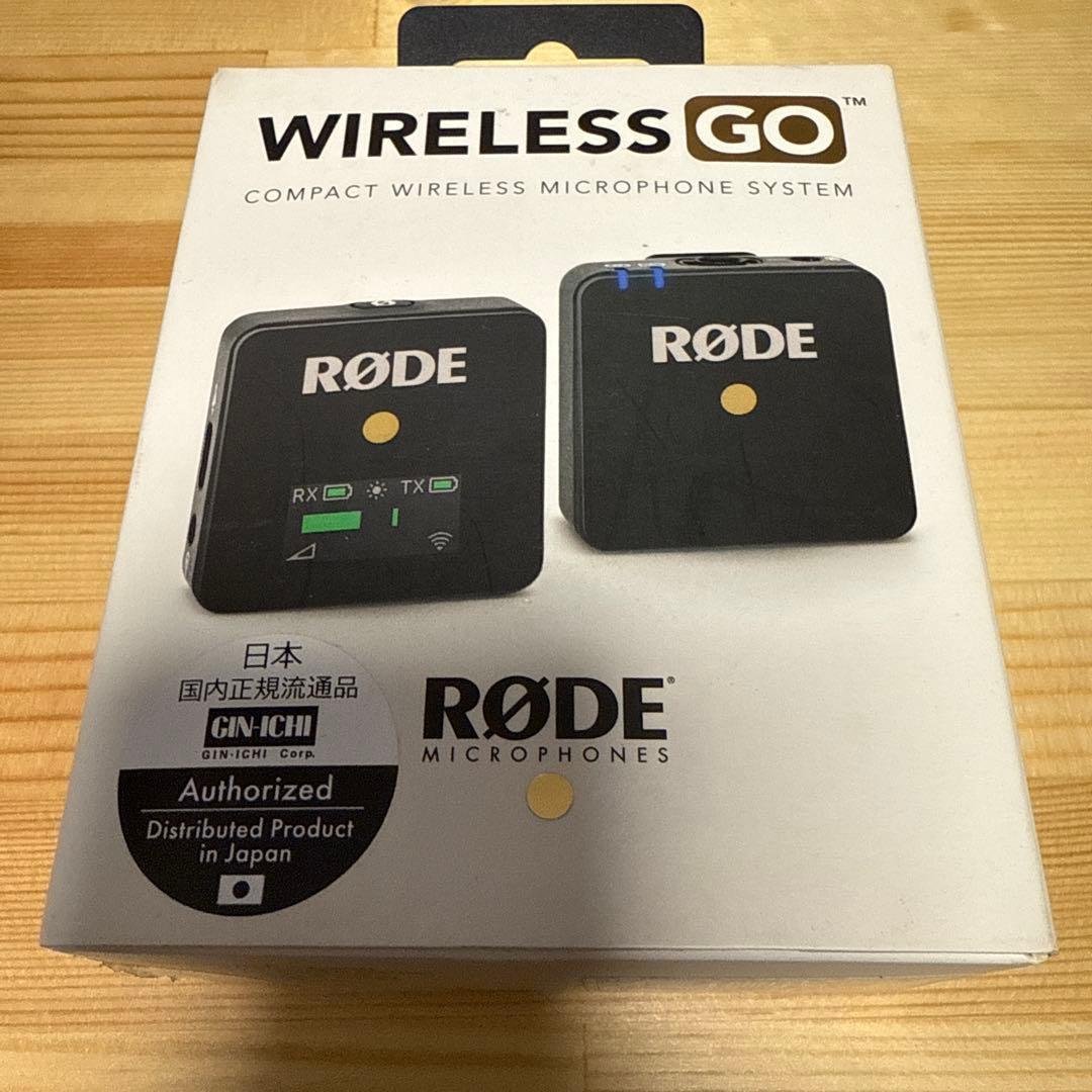 美品 RODE Wireless GO ワイヤレスマイクシステム WIGO